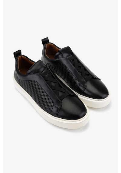 Valmenti Erkek Hakiki Deri Siyah Sneakers & Spor Ayakkabı 1093 1302 Erk Ayk Y26 Sıyah Dr