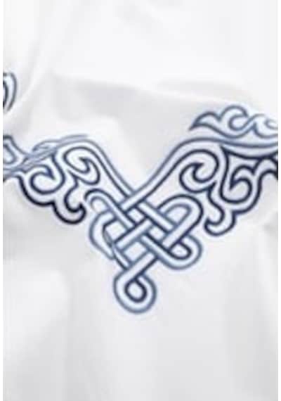 Ecosse Blank Set Agossa Versace Battaniye Seti Mavi -