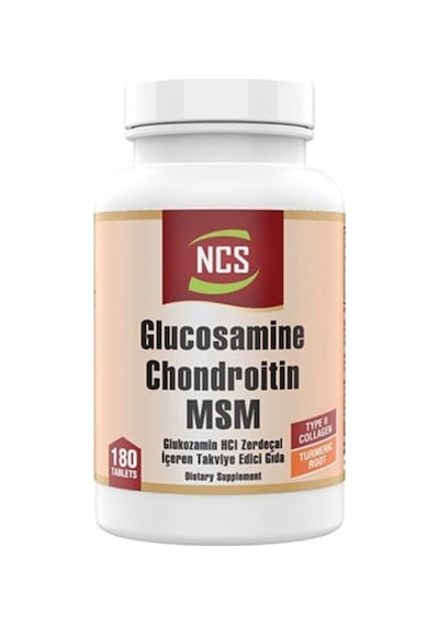 Glucosamine Chondroitin Msm Collagen Zerdeçal 180 Tablet