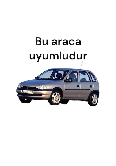 Opel Corsa 1993-2000 Pandizot Bagaj Rafı