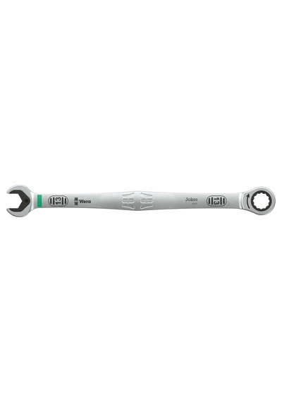 Wera 6007 Joker Sb Açık Ağız Cırcırlı Kombine Anahtar, Uzun Dizayn, 13 X 245 Mm