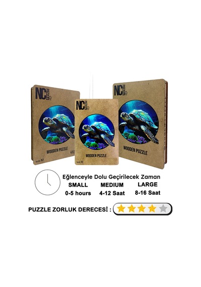 Ncpuzzles Caretta - 50.00 Cm- Yapboz