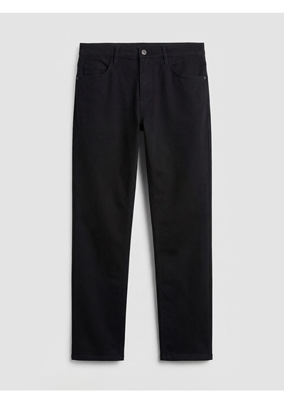 Lcwaıkıkı Classic Siyah Regular Fit Gabardin Erkek Chino Pantolon