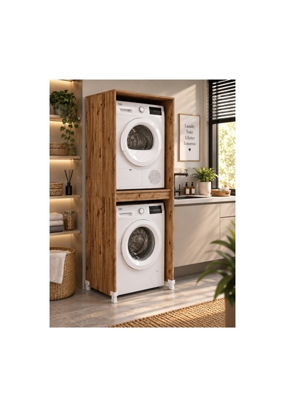 Prime Çamaşır & Kurutma Makine Dolabı Çok Amaçlı Dolap Banyo Dolabı Atlantik Çam - 901583091 Atlantik Çam Prime Çamaşır & Kurutma Makine Dolabı Çok Amaçlı Dolap Banyo Dolabı Atlantik Çam - 901583091 Atlantik Çam