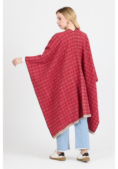 Panço - Pamuk Polyester Karışımlı Şık Ve Kaliteli Kumaş-kırmızı