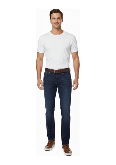 Erkek Comfort Fit Jeans Pantolon 1600 Bgl-st04970 Açık Lacivert