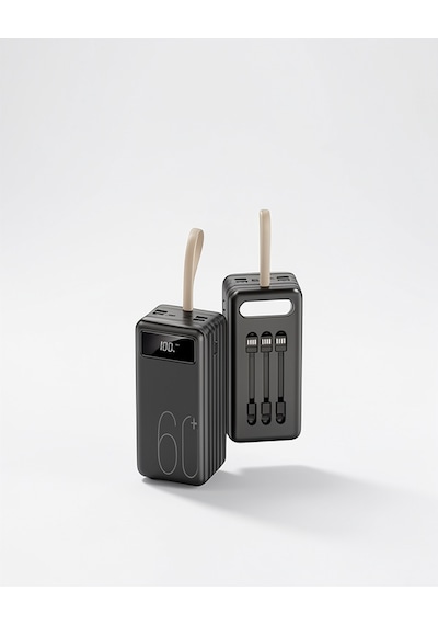Powerbank Yüksek Kapasiteli 60.000 Mah Hızlı Şarj Şarj Özellikli Batarya Diğer 11128524