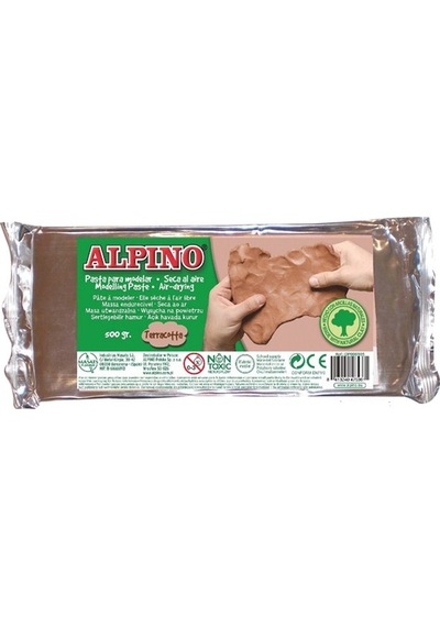 Alpino Seramik Hamuru 250 Gr Kahverengi Dp010105