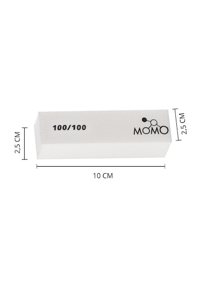 Tırnak Üstü Törpü Buffer 100/100 Beyaz 10 Cm
