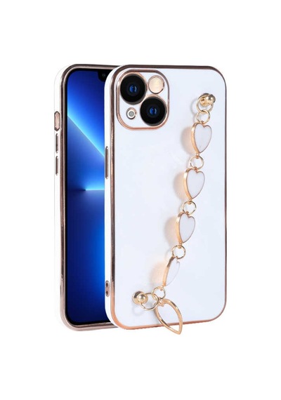 Apple Uyumlu iPhone 13 Kılıf Zore Kalbim Kapak