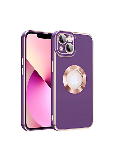 Ardemix Apple Uyumlu iPhone 14 Kongo Kılıf-koyu Mor Koyu Mor