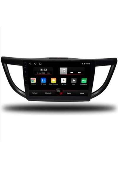 Foxus Honda Crv 2012+ 4gb Ram 64gb Hafıza Android Dokunmatik Ekran Oto Teyp - Carplay Wifi Gps Bluetooth Kamera Destekli Oem