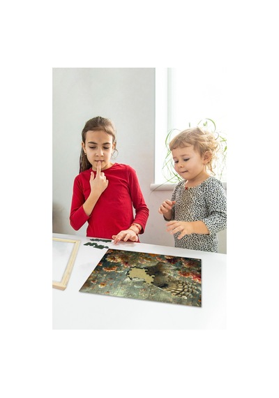 Ahşap Çerçeveli Puzzle - Tablo Hthp - 011 42 X 62 400 Parça Ahşap Çerçeveli Puzzle - Tablo Hthp - 011 42 X 62 400 Parça
