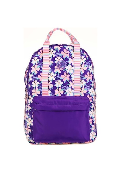 Kaukko Double Stripe Sırt Çantası Mor K1758