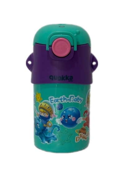 Taros Matara 500 Ml Turkuaz Life Figürlü Anımals Çelik Turkuaz