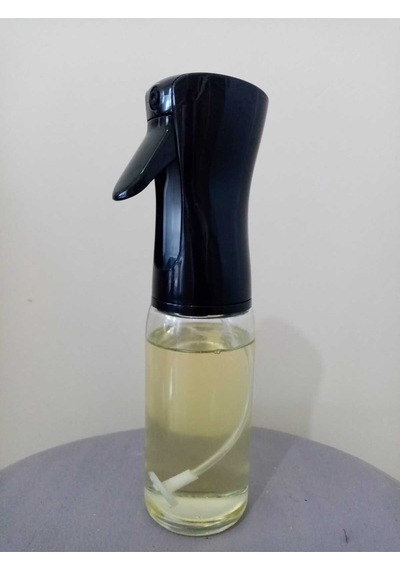 Spray Bottle Yağdanlık Airfryer İçin Yağ Spreyi Edible Oil Bottle Siyah Diğer