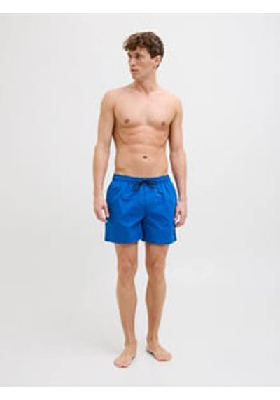 Jack & Jones JPSTMAUI JJSWIM SOLID AKM SN Erkek Mavi Şort