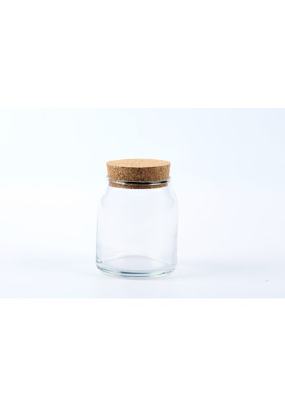 Efem Tuz 6 'Sı Bir Arada Cam Baharat Kabı En 7Cm Boy 10 CM En Şeffaf