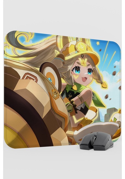 Kachina Genshin Impact Anime Oyuncu V3 - 48x40 Xl Gaming Mouse Pad Fare Altlığı