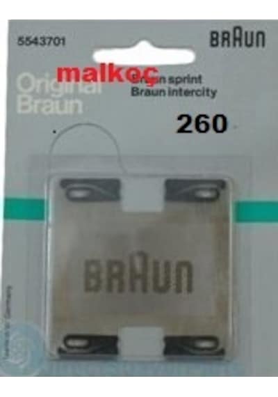 Braun Tıraş Makinesi 260 Elek