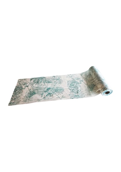 Pratikser Tek Kullanımlık Polietilen Masa Örtüsü Doğa - 120x150cm - 50ad/rulo Çok Renkli