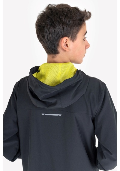 Lescon Siyah Çocuk Fermuarlı Kapüşonlu Sweatshirt 23n-3139 Siyah