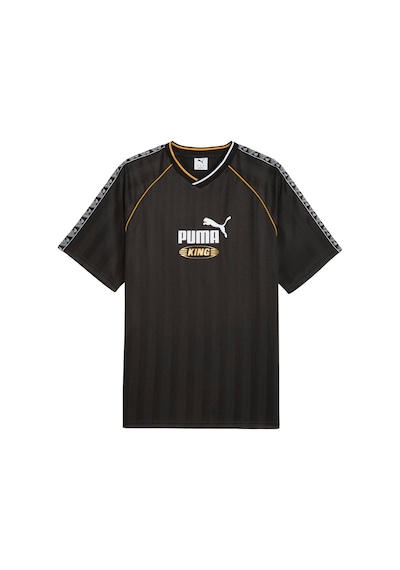 632563-01 Puma Kıng Relaxed Football Jersey T-shirt Siyah 632563-01 SIYAH