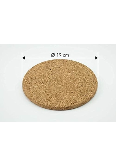 Ikea Heat 3'lü Set Mantar Tencere Altlığı 19 Cm Çapında Mantar Altlık Çok Renkli