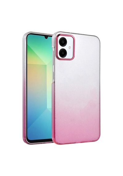 Samsung Galaxy Uyumlu A06 Glossy Kapak - Pembe Bz8683140865542