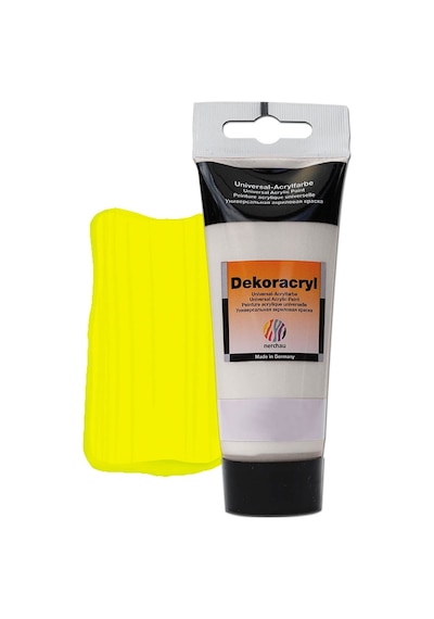 Nerchau Decor Akrilik Boya 750 Ml Gerçek Limon Sarı 333205 N11.522