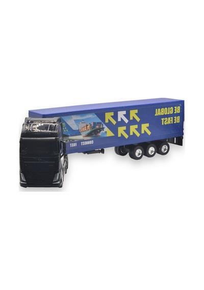 Welly 1:64 Ölçek Volvo Fh Diecast Metal Oyuncak Tır Açılır Kapaklı Model Araç Lisanslı