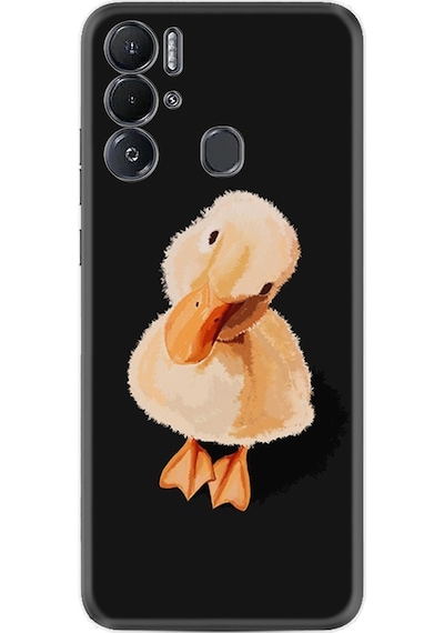 Tecno Pova Neo Kilif Silikon Desen Üzgün Ördek 1685 557179447