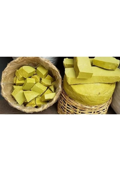Doğal El Yapımı Yeşil Hakiki Siirt Bıttım Sabunu 1 KG