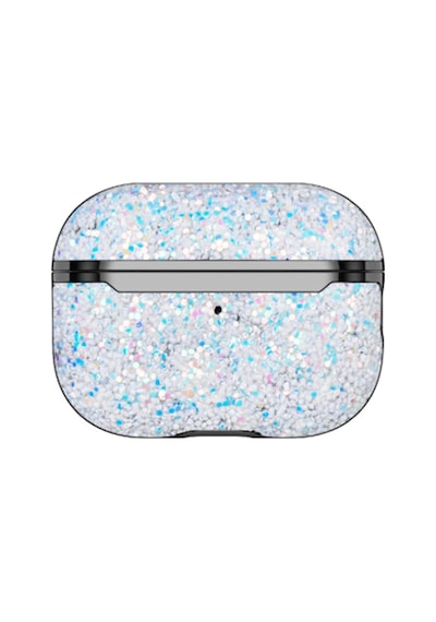 Onegif Apple Airpods Uyumlu 2 2.nesil Bright Simli Apple Airpods Uyumlu Kapak - Gümüş