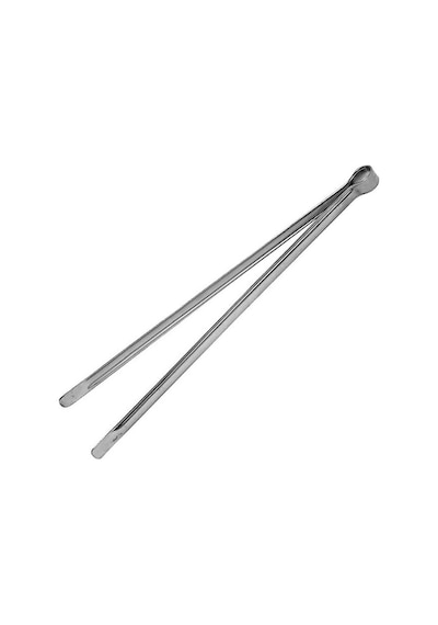Köfte Çevirme Maşası 36 Cm Izgara Kömür Maşası Metalik