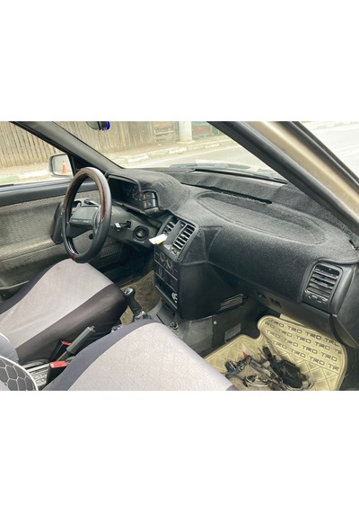 1975-2003 Modellerine Uygun Lada Vega Torpido Koruma Halısı Siyah Kenar Renk Siyah