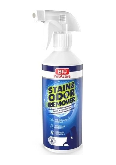 Stain Odor Remover 490 Ml Kedi Ve Köpekler İçin Leke Ve Koku Giderici Sprey