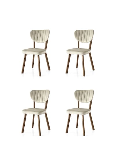 Star Demir Mutfak Sandalyesi 4 Lü Set 001