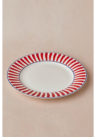 Karaca Deep Pasta Tabağı 20 Cm Kırmızı