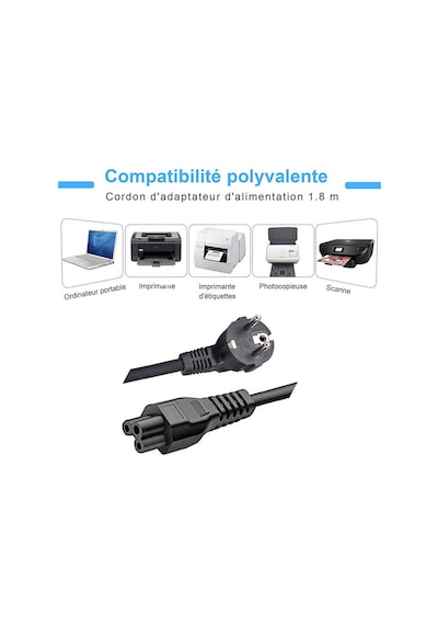 Laptop Adaptör Yonca Power Elektrik Kablosu 3 x 1.5 MM Bakır Kablo 180 CM Laptop Adaptör Yonca Power Elektrik Kablosu 3 x 1.5 MM Bakır Kablo 180 CM