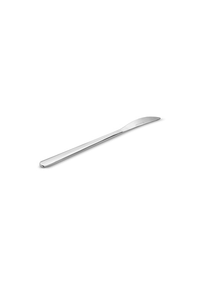 Emsan Bead Tek Kişilik Tatlı Bıçağı, Platin Gümüş