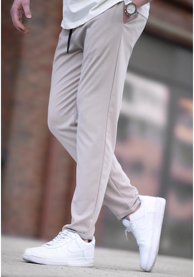 Madmext Bej Jogger Pantolon 4242-bej Bej