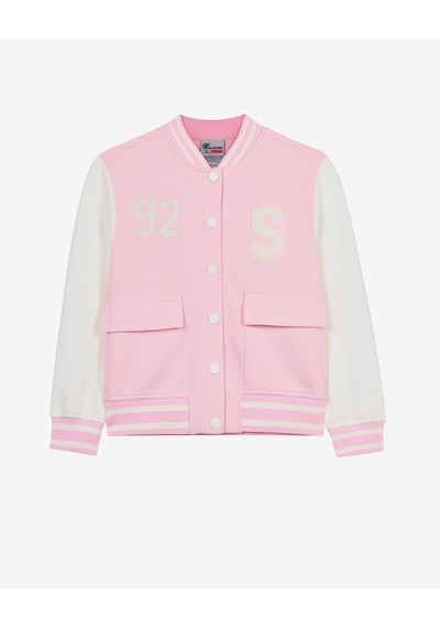 Skechers G Bomber Jacket Büyük Kız Çocuk Pembe Ceket Sk2620137-0098