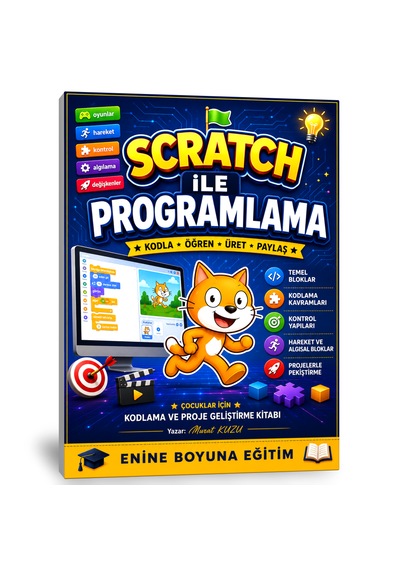 Scratch İle Programlama Çocuklar İçin Kodlama Ve Proje Geliştirme Kitabı