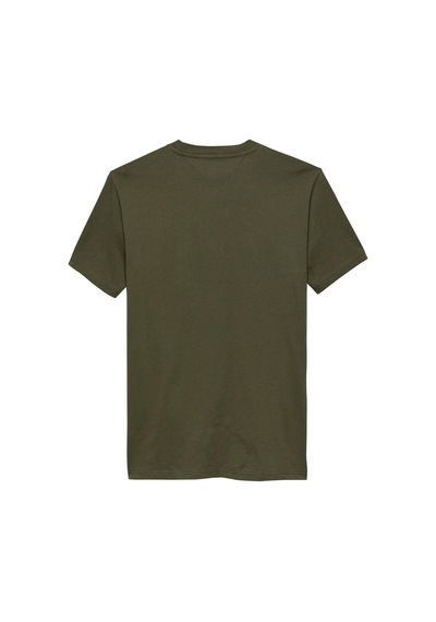 Tommy Hilfiger Tjm Slim Linear Chest Pamuklu Haki Erkek T-shirt-12262 Green