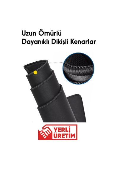 70x30 Cm Mavi Ak-47 Kauçuk Taban 3mm Oyuncu Gaming Mouse Pad