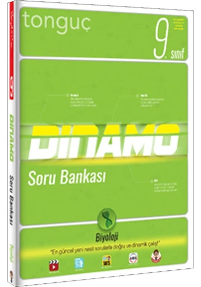 9 Sınıf Dinamo Biyoloji Soru Bankası Tonguç Yayınları