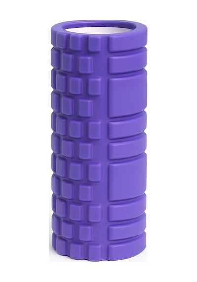 Sunyoga Foam Roller Masaj Rulosu Yoga, Pilates, Fitness Ve Fizyoterapi İçin Eva Köpük Masaj Aleti 33x14 Cm Mo Çok Renkli