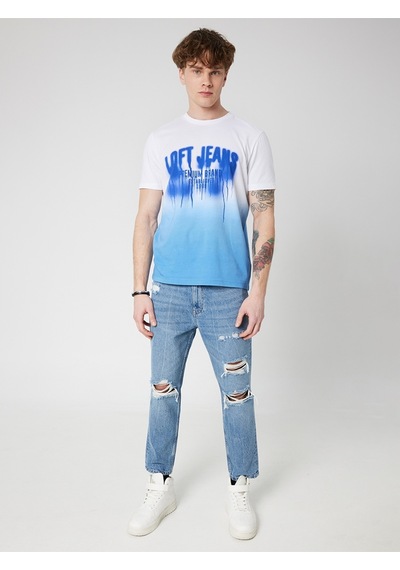 Relaxed Relax Fit Erkek Pantolon Mavi