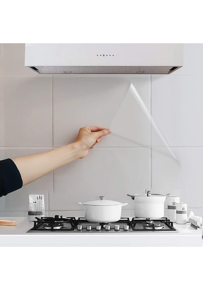Yapışkan Folyo, Şeffaf, Kendinden Yapışkanlı Folyo, 60 Cm X 600 Cm, Mobilya Duvar Folyosu, Duva Standart